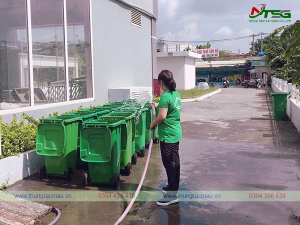 Cách bảo quản thùng rác nhựa