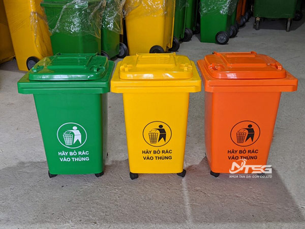Thùng rác công cộng tại Quận Gò Vấp