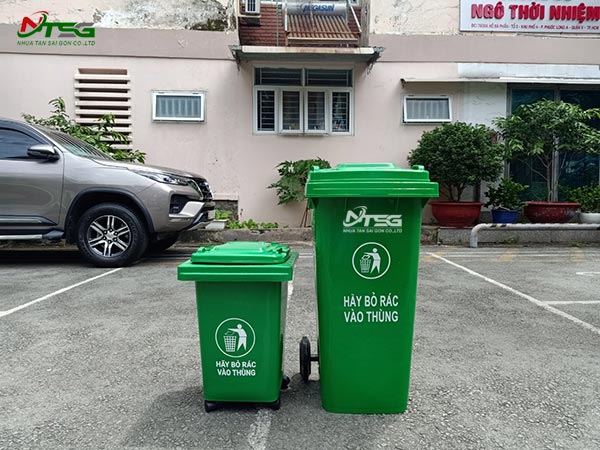 Thùng rác nhựa tại huyện nhà bè giá rẻ