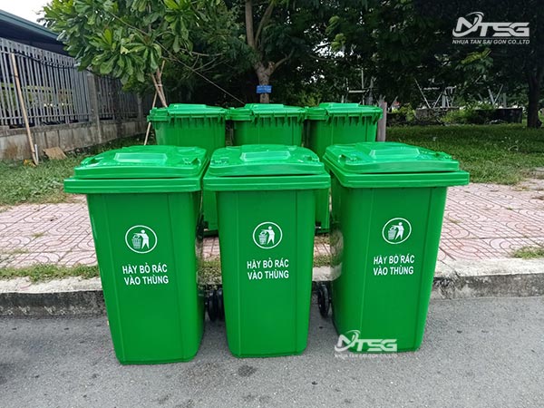 Thùng rác nhựa tại Quận Gò Vấp