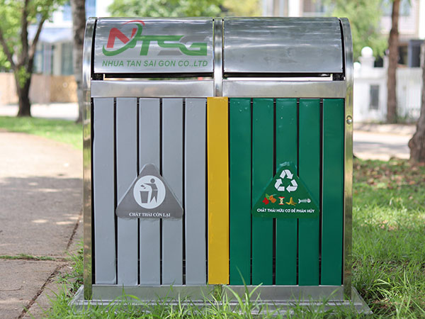 Thùng rác phân loại tại Huyện Bình Chánh