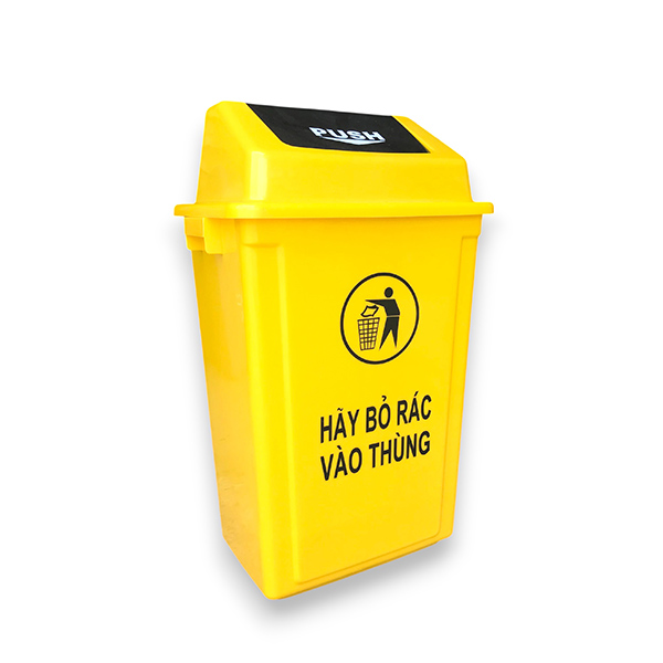 thung-rac-nap-lat-push-60l-vang