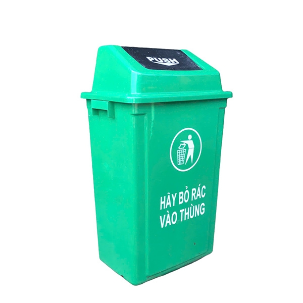 thung-rac-nap-lat-push-60l-xanh-la